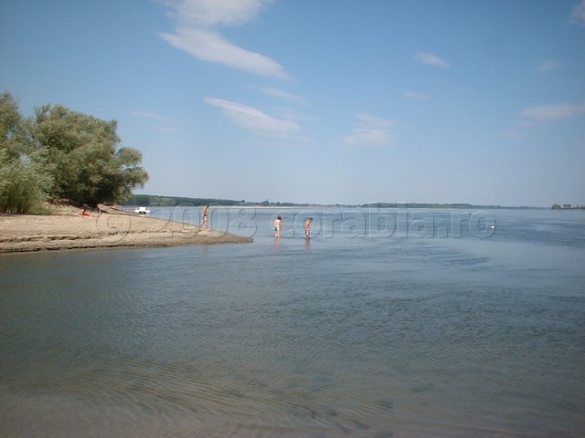 Pe plajă la cheson
