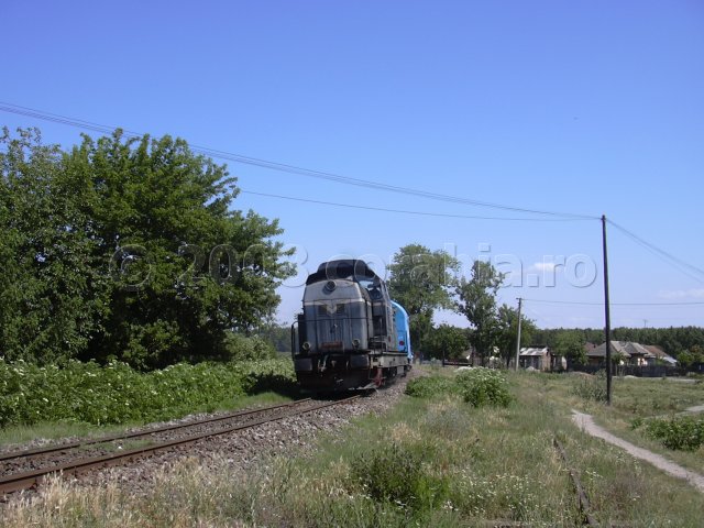 trenul bariera corabia veche