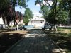 Micul parc din faţa fostei băi comunale