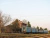 tren fara locomotiva in gara corabia